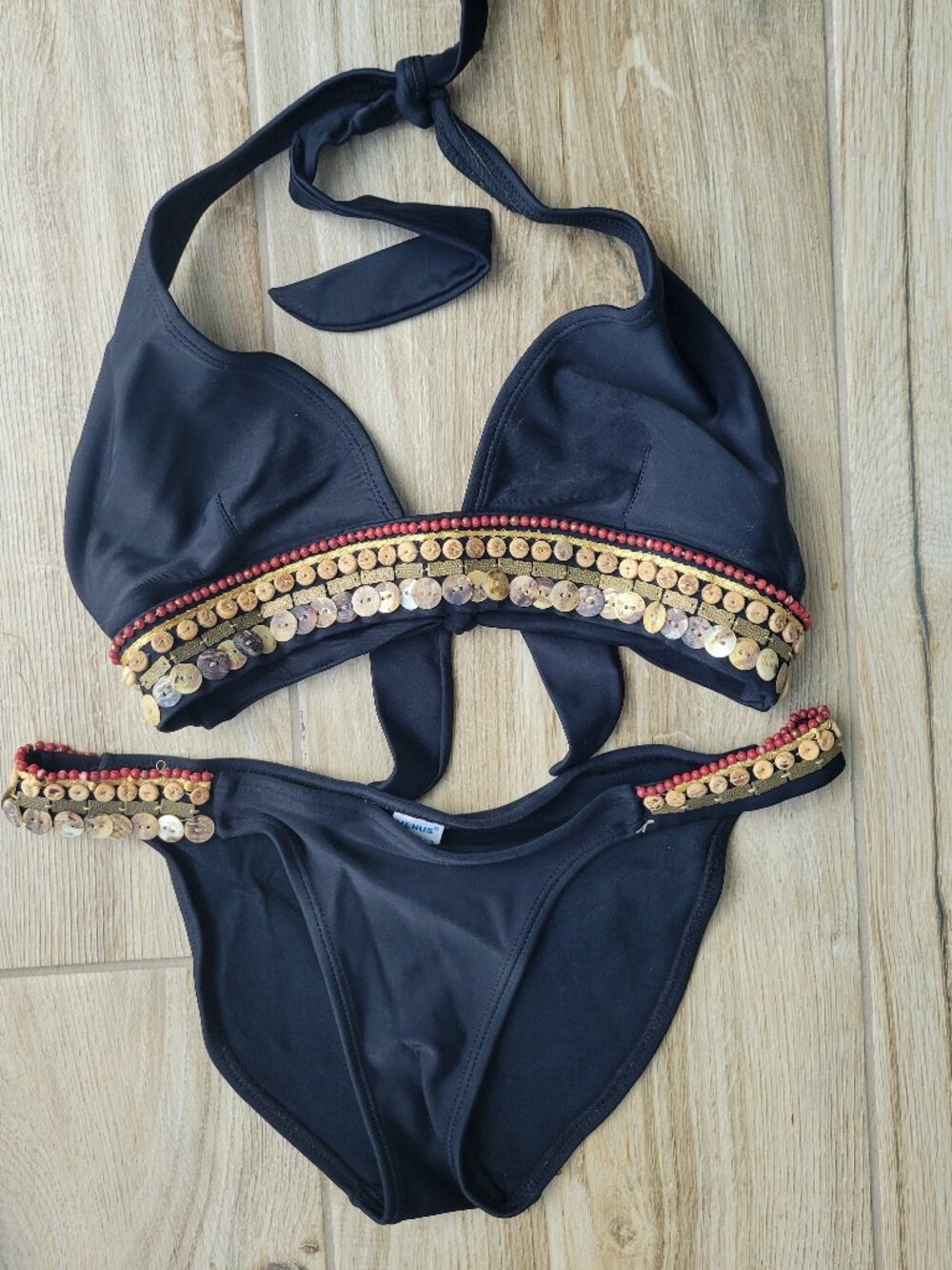 Venus Embellished Boho Bikini Set
